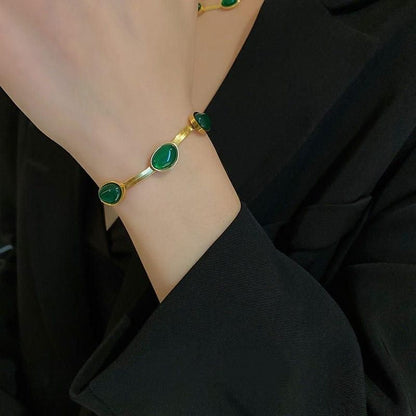 Emerelle Royale Emerald Luxe Jewelry Set