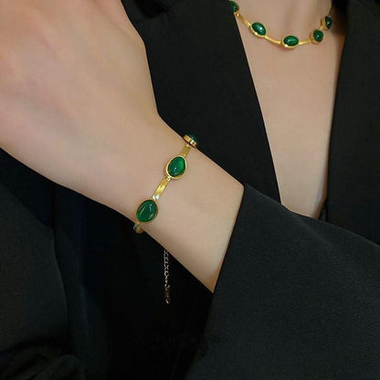 Emerelle Royale Emerald Luxe Jewelry Set